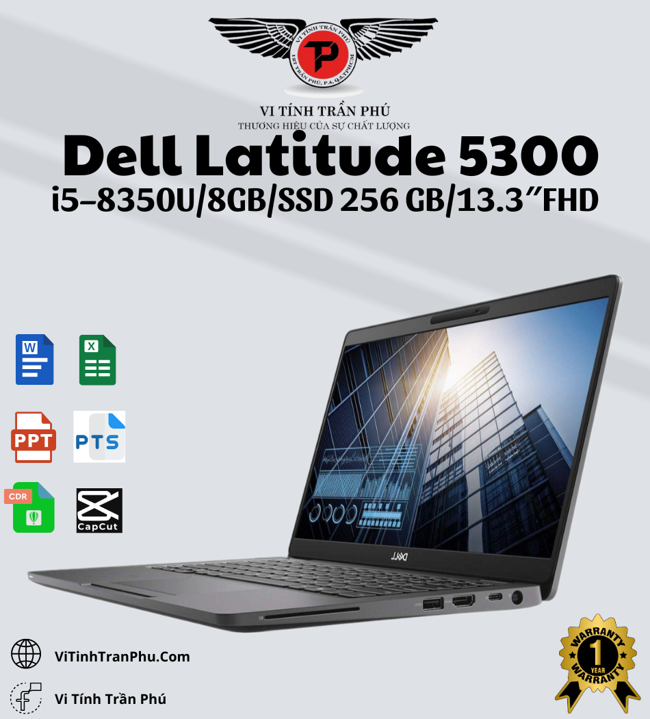 Laptop Dell Latitude 5300 i5 8350u - Like New