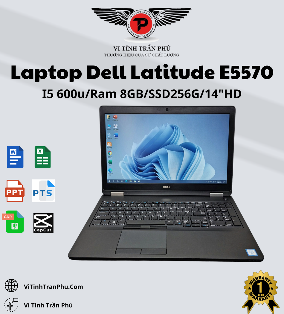 Laptop Dell Latitude E5570 - Core i5