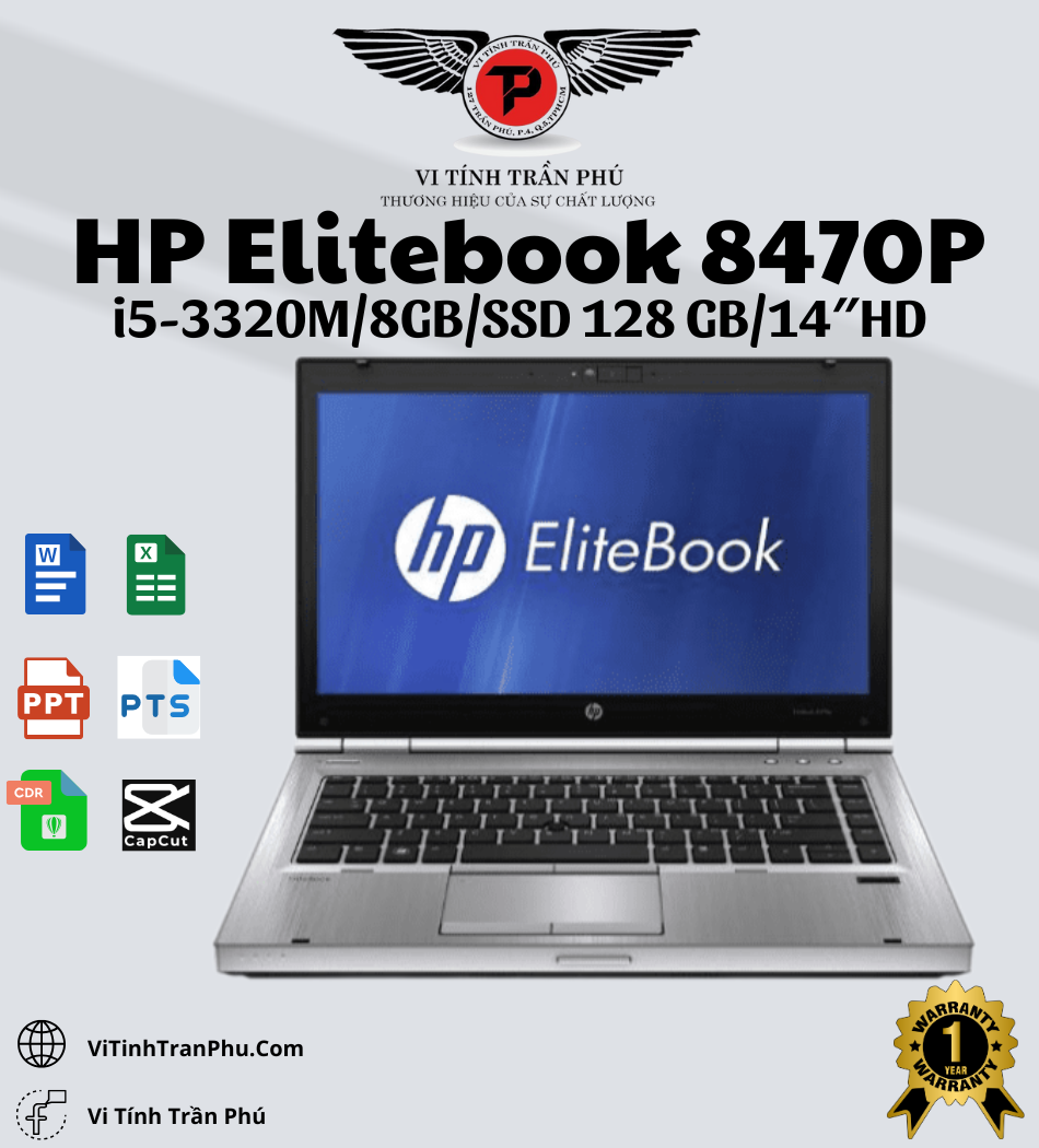 Laptop HP Elitebook 8470P Core I5 3320m