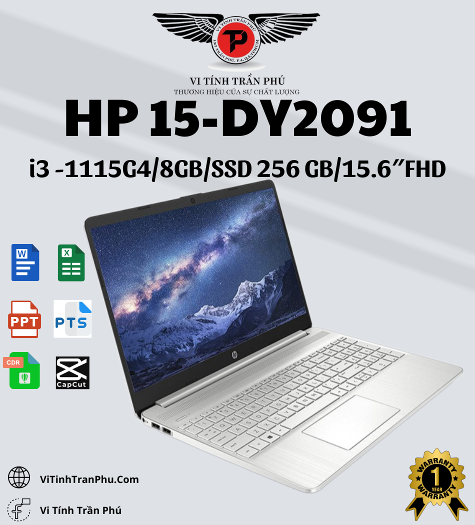 Laptop HP 15-DY2091 - New (Full Box)