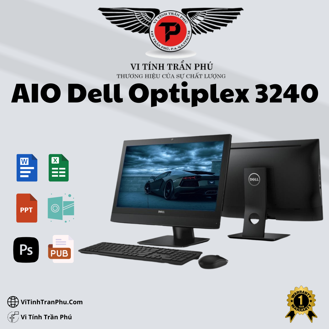 All In One - Máy Liền Khối Dell Optiplex 3240 i7 6700T
