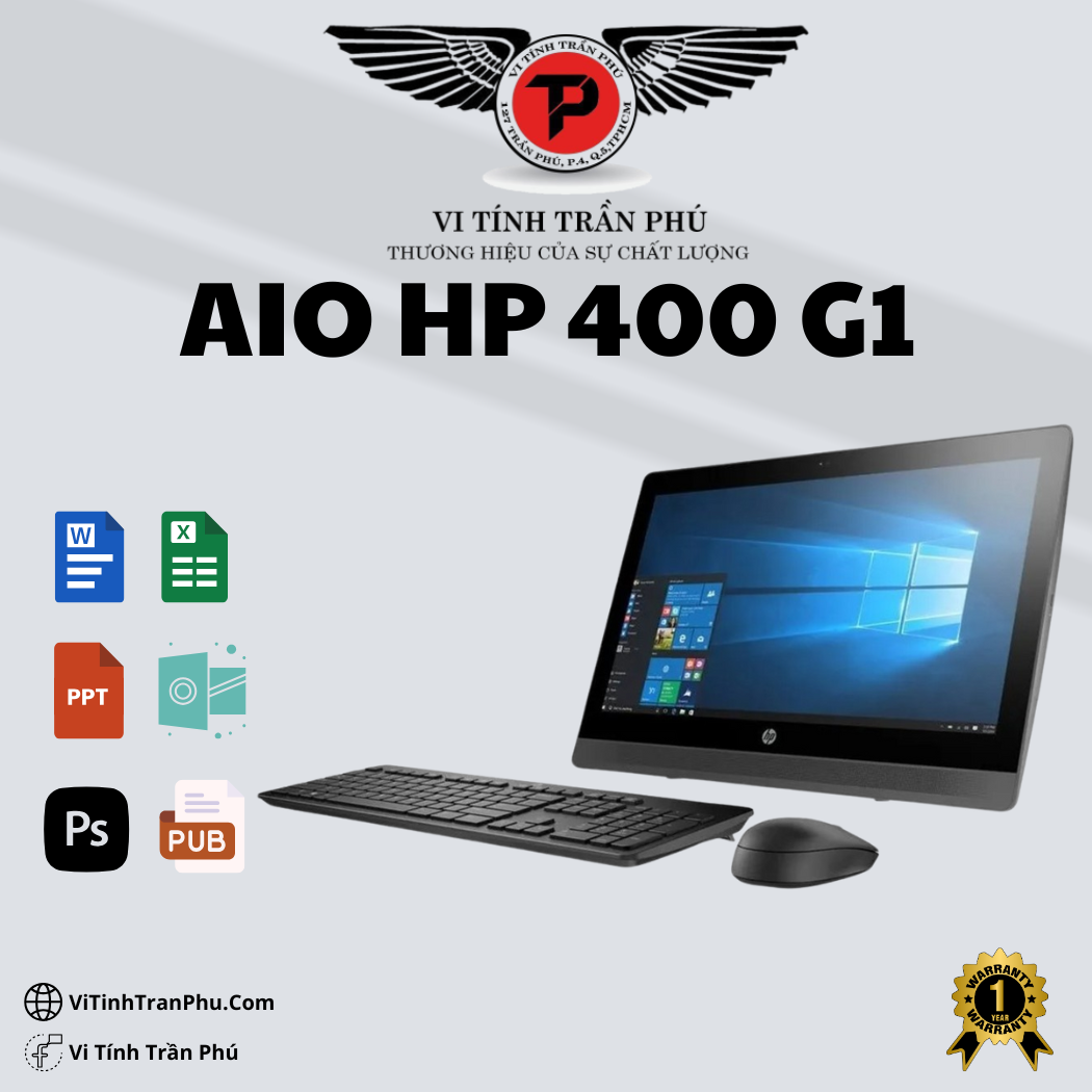 All In One - Máy Liền Khối HP Pro One 400 G1 - CORE I7