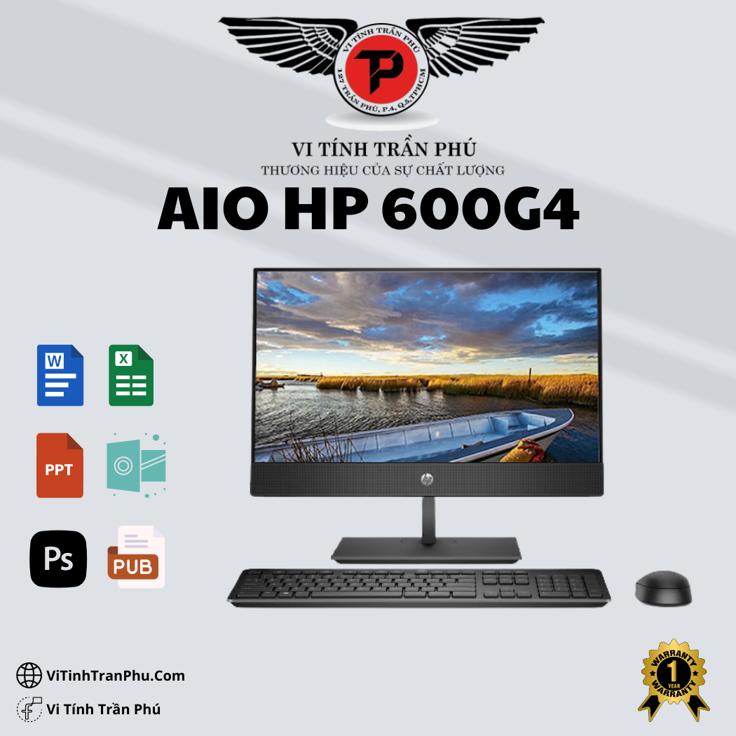AIO - Máy Liền Khối HP ProOne 600G4 - i7 8th