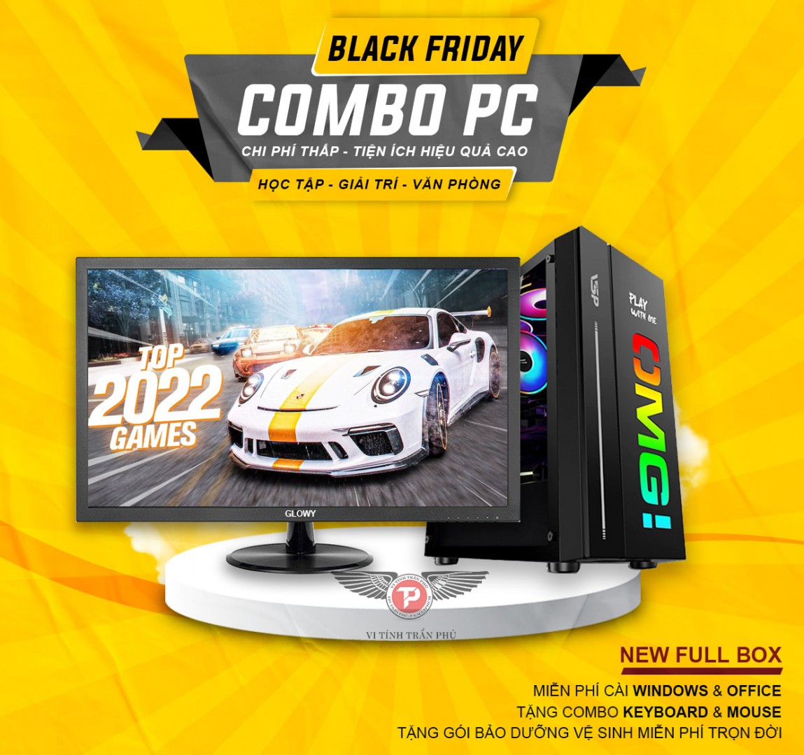 Combo B5 Đồ Họa ,Văn Phòng & Giải Trí - I5 6400 & VGA Rời 4Gb