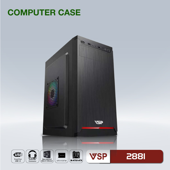 Vỏ Case Máy Tính VSP 2881