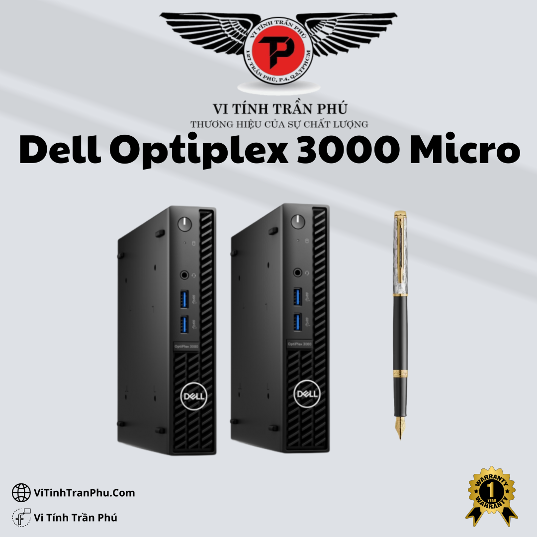 Dell Optiplex 3000 Micro – Core i5 12500T, 16G, 256G