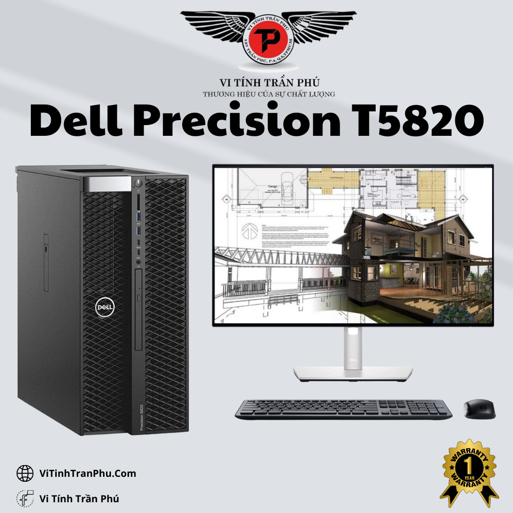 Máy trạm Dell Precision T5820 - Core i9 7900X - CH4