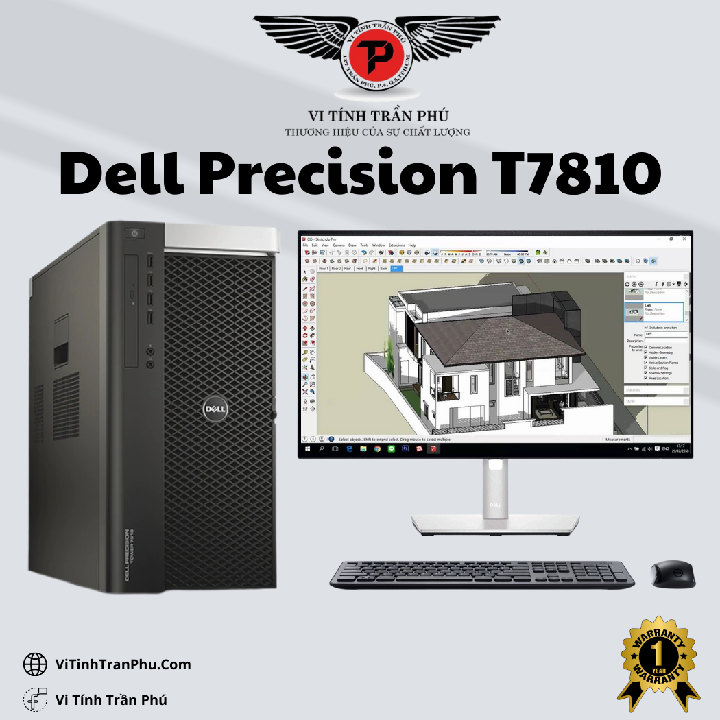 Máy Trạm Dell Precision T7810 - CH2 (Chạy Giả Lập)