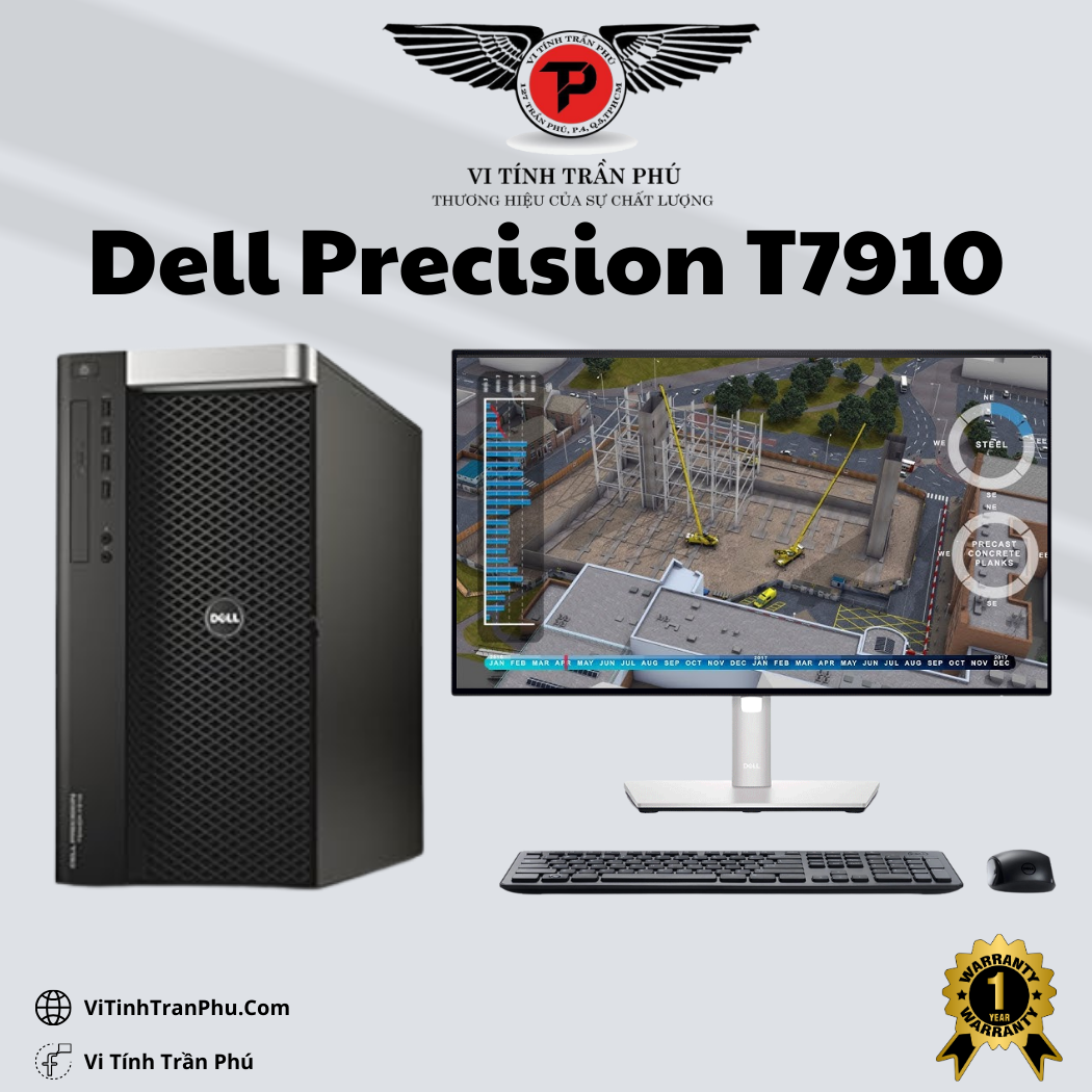 Máy trạm Dell Precision T7910 - CH2 ( Chạy Giả Lập)