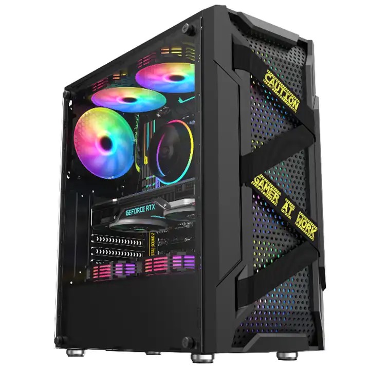 Vỏ Case AAP GT301 Black -  ATX Lắp Main Dual
