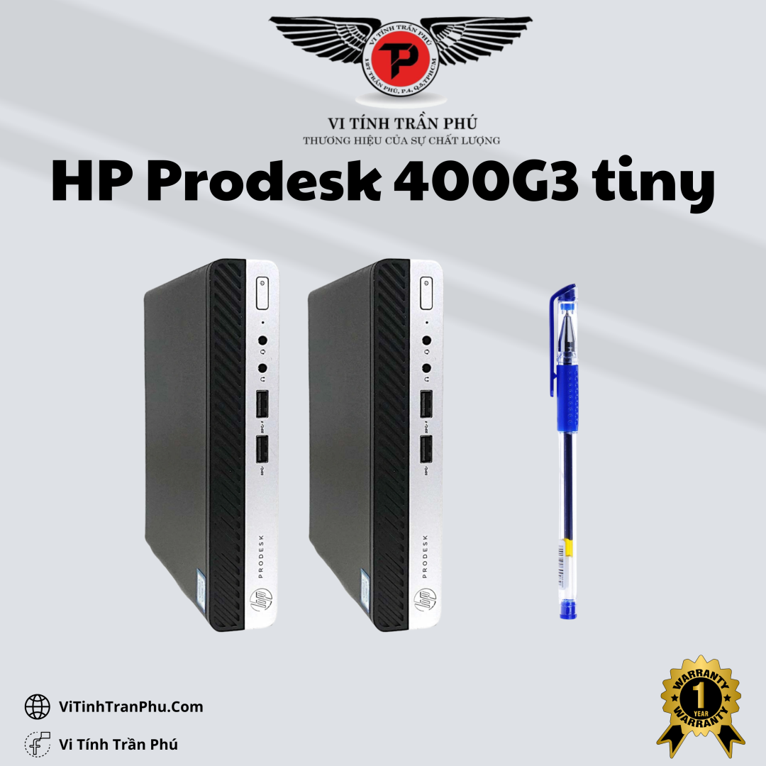 Máy tính HP Prodesk 400 G3 tiny - Core i5 6400t