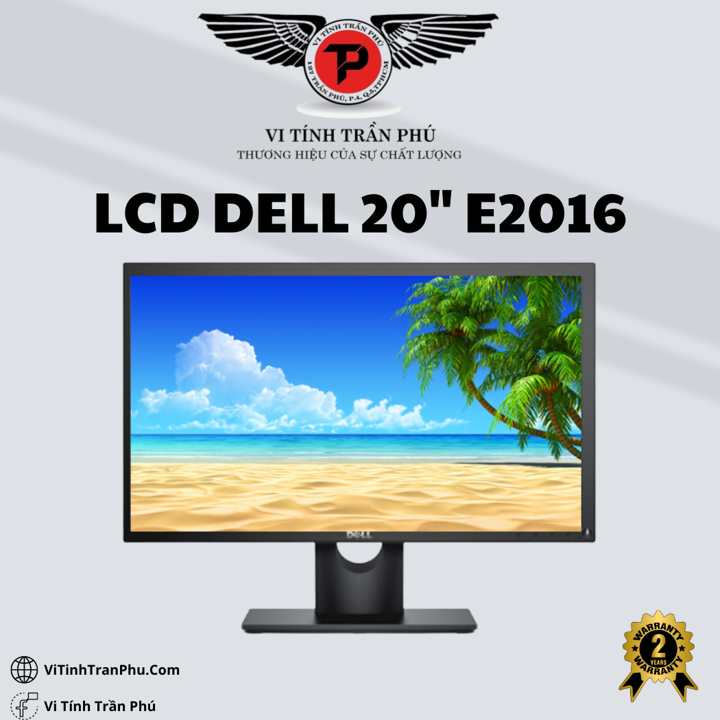 Màn hình LCD 20” Dell E2016HV 2ND