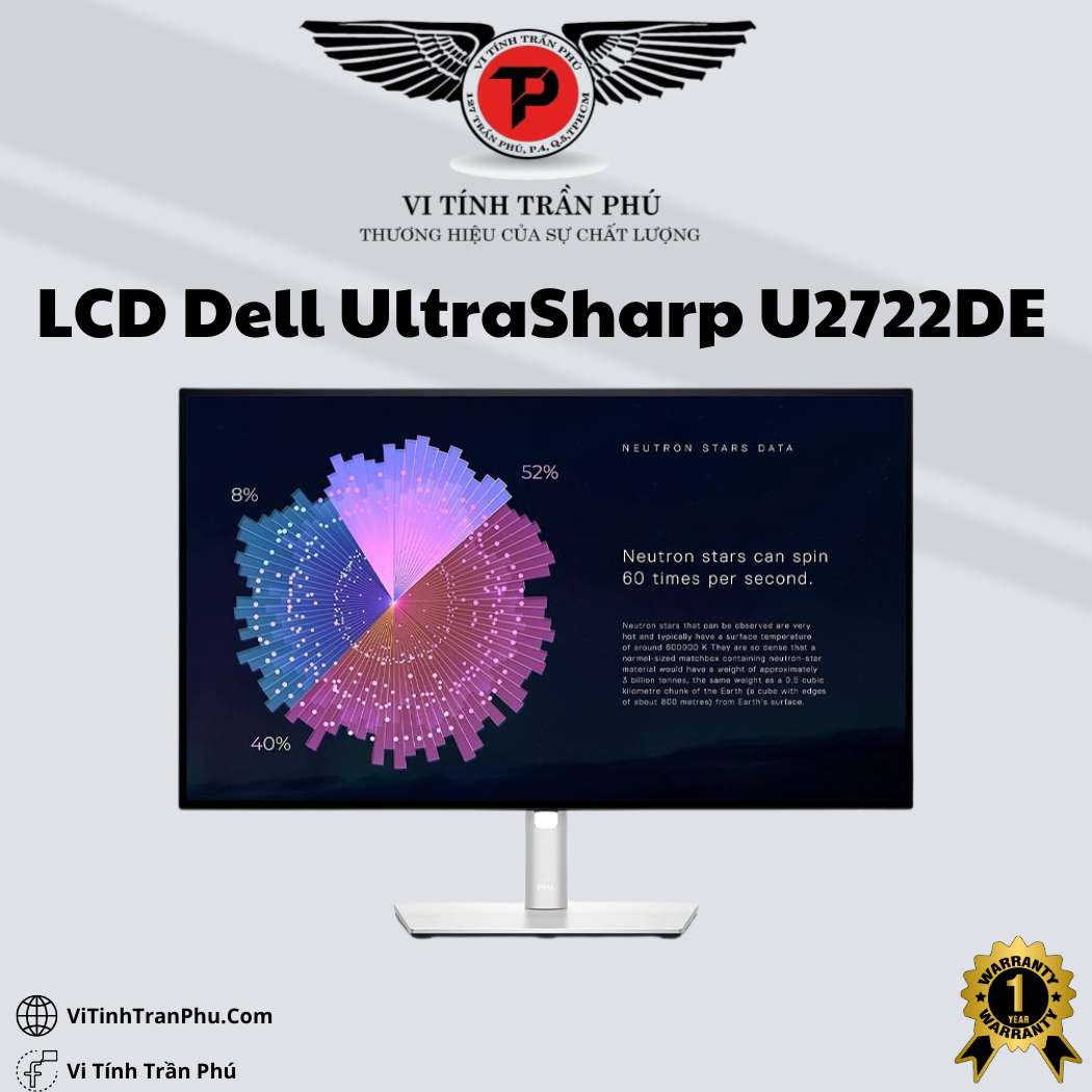 Màn Hình Dell UltraSharp U2722DE 27