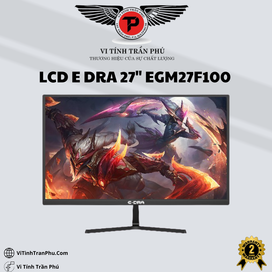 Màn Hình EDRA EGM27F100 (27.0 inch - FHD - IPS - 100Hz - 1ms - Speaker)