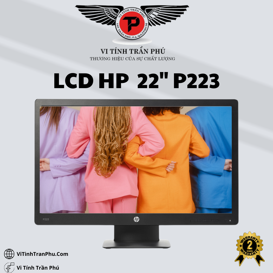 Màn Hình HP ProDisplay P223 LED 21.5inch IPS Full HD