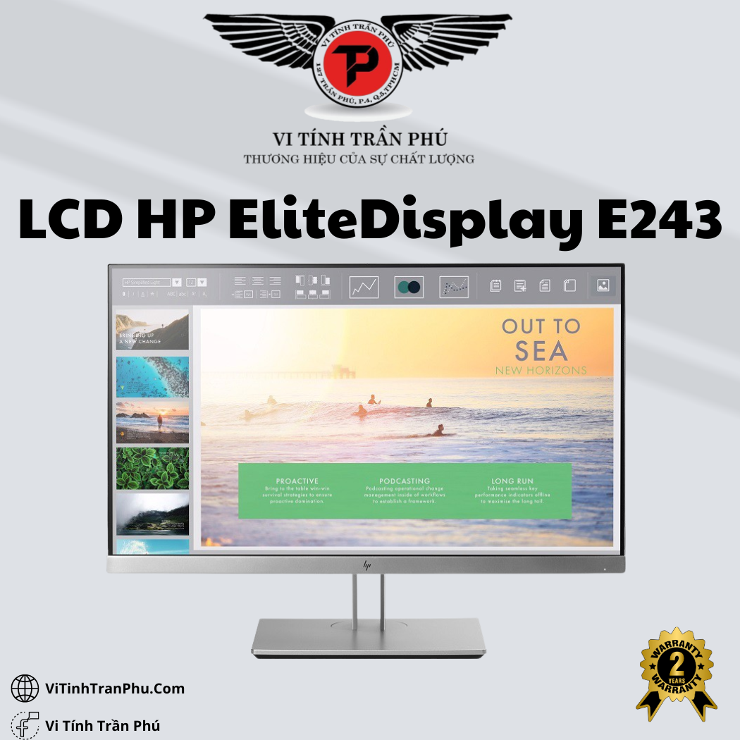 Màn hình HP EliteDisplay E243 23.8inch IPS