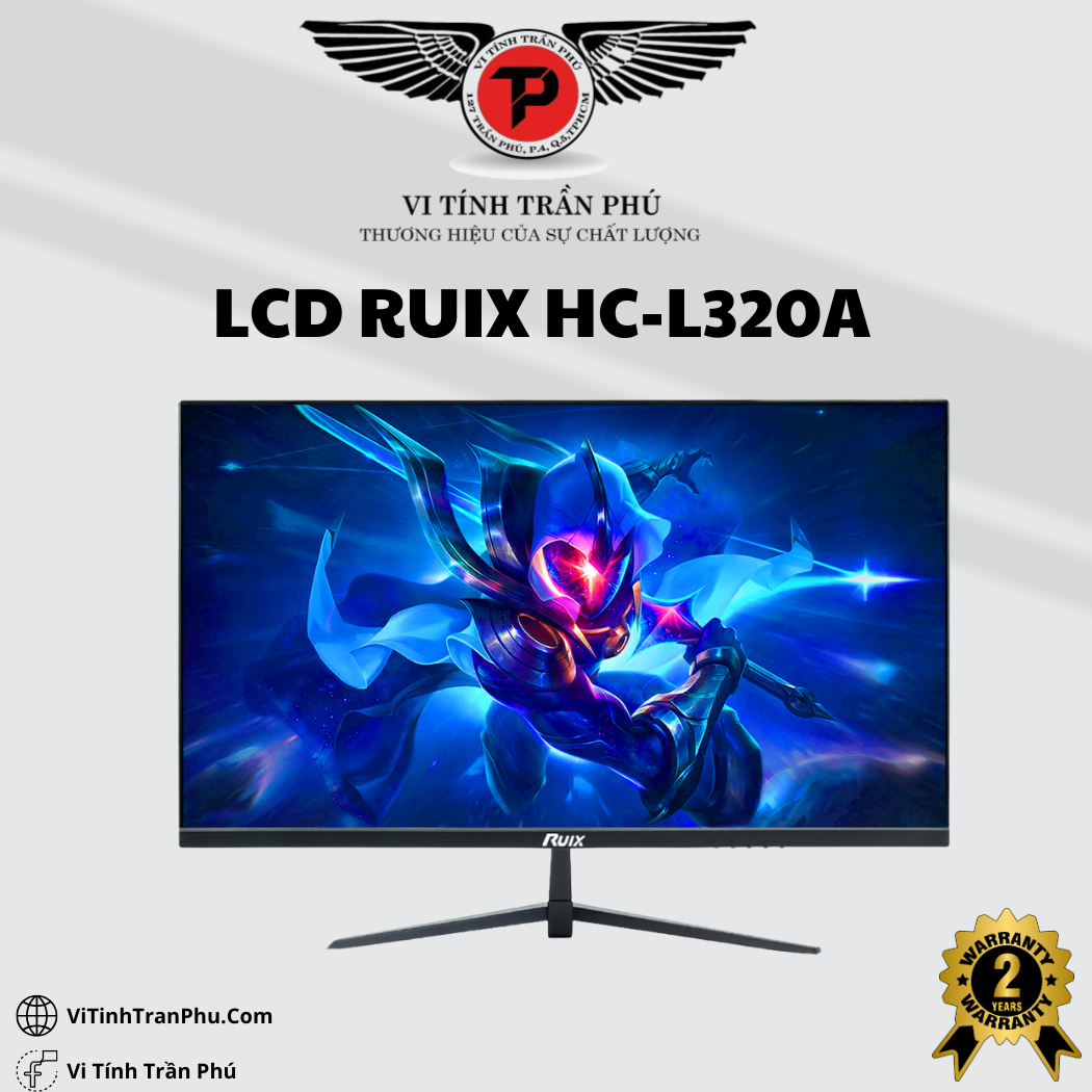 Màn Hình LCD RUIX 32Inch Phẳng HC-L320A New Chính Hãng