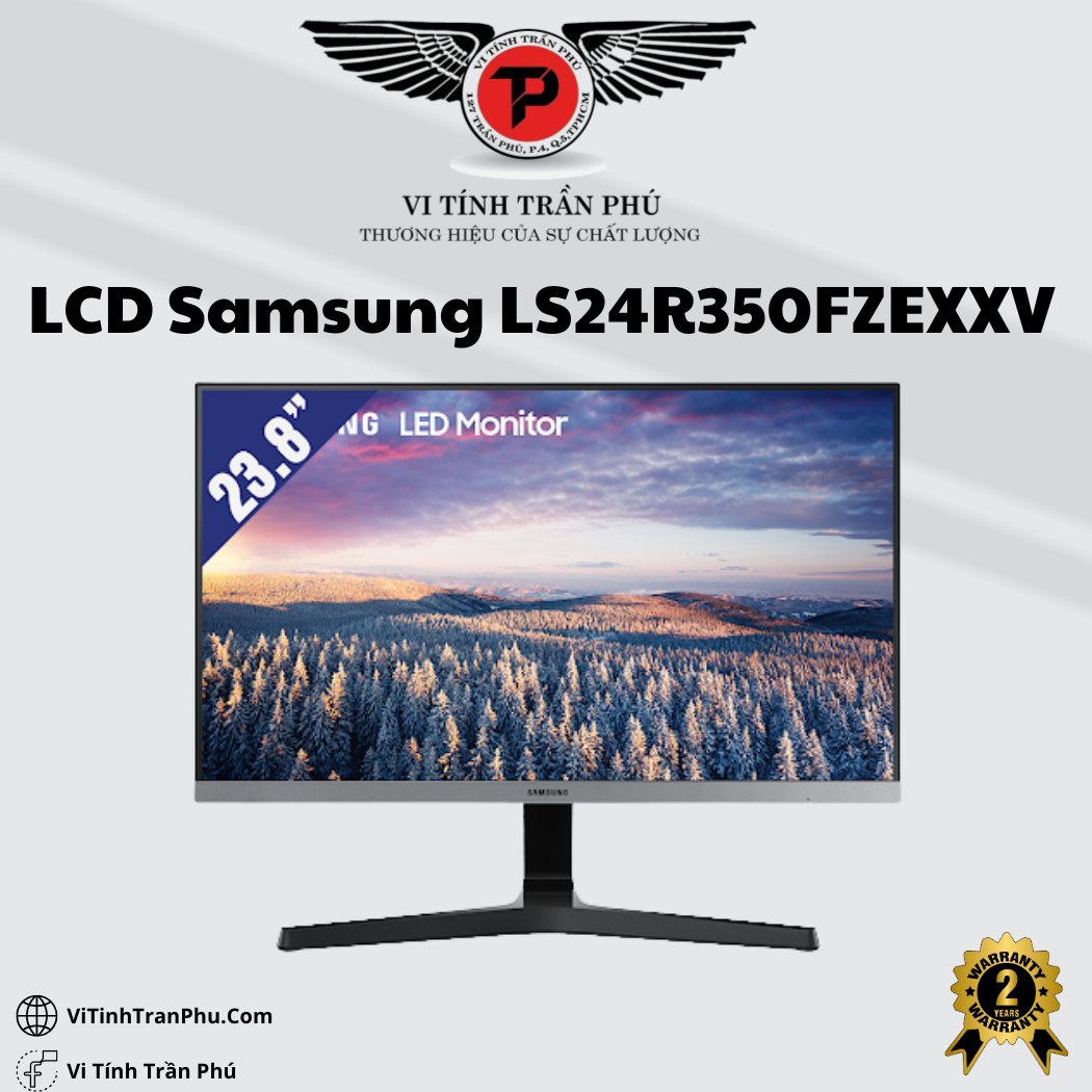 Màn Hình Samsung LS24R350FZEXXV 24