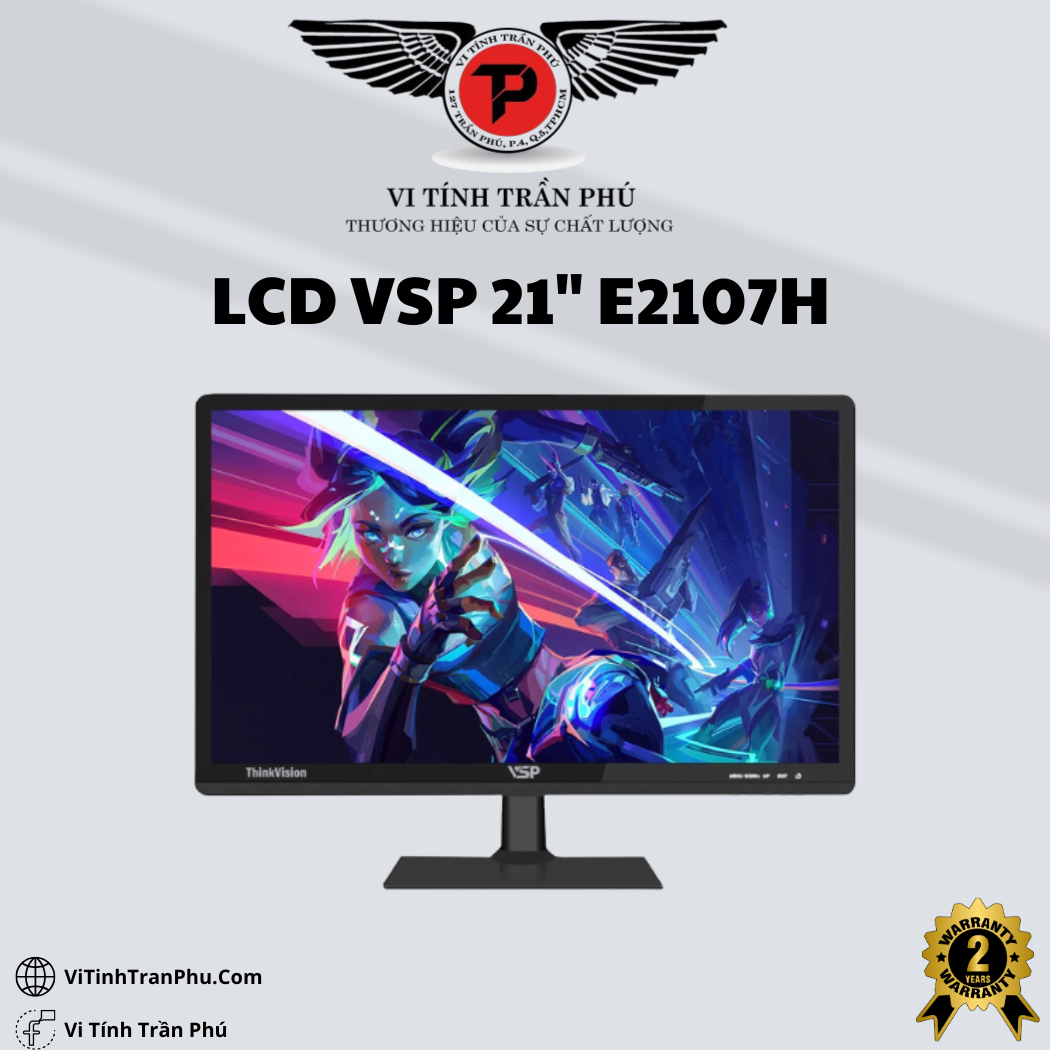 Màn hình VSP E2107H LED 60Hz - New Full Box BH24T