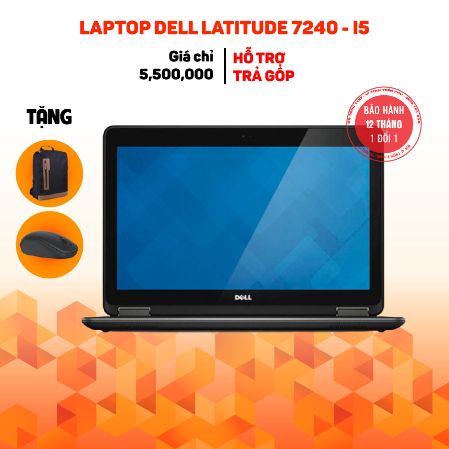 Laptop Dell Latitude 7240 - Core I5