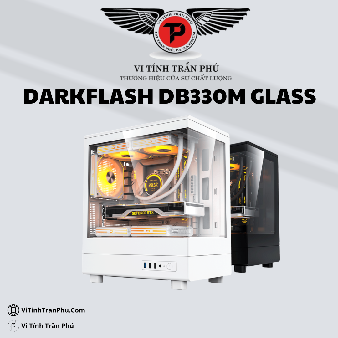 VỎ CASE MÁY TÍNH DARKFLASH DB330M (Full M-ATX)