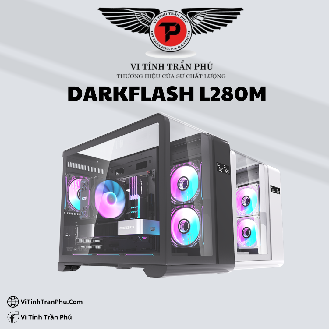 VỎ CASE MÁY TÍNH DARKFLASH L280M (Full M-ATX)