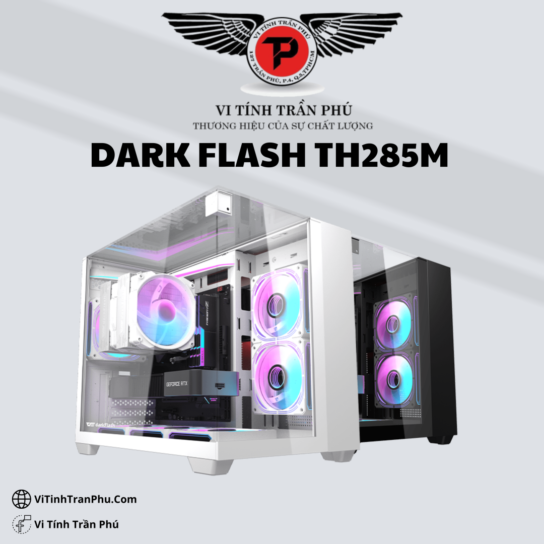 VỎ CASE MÁY TÍNH DARKFLASH TH285M (Full M-ATX)