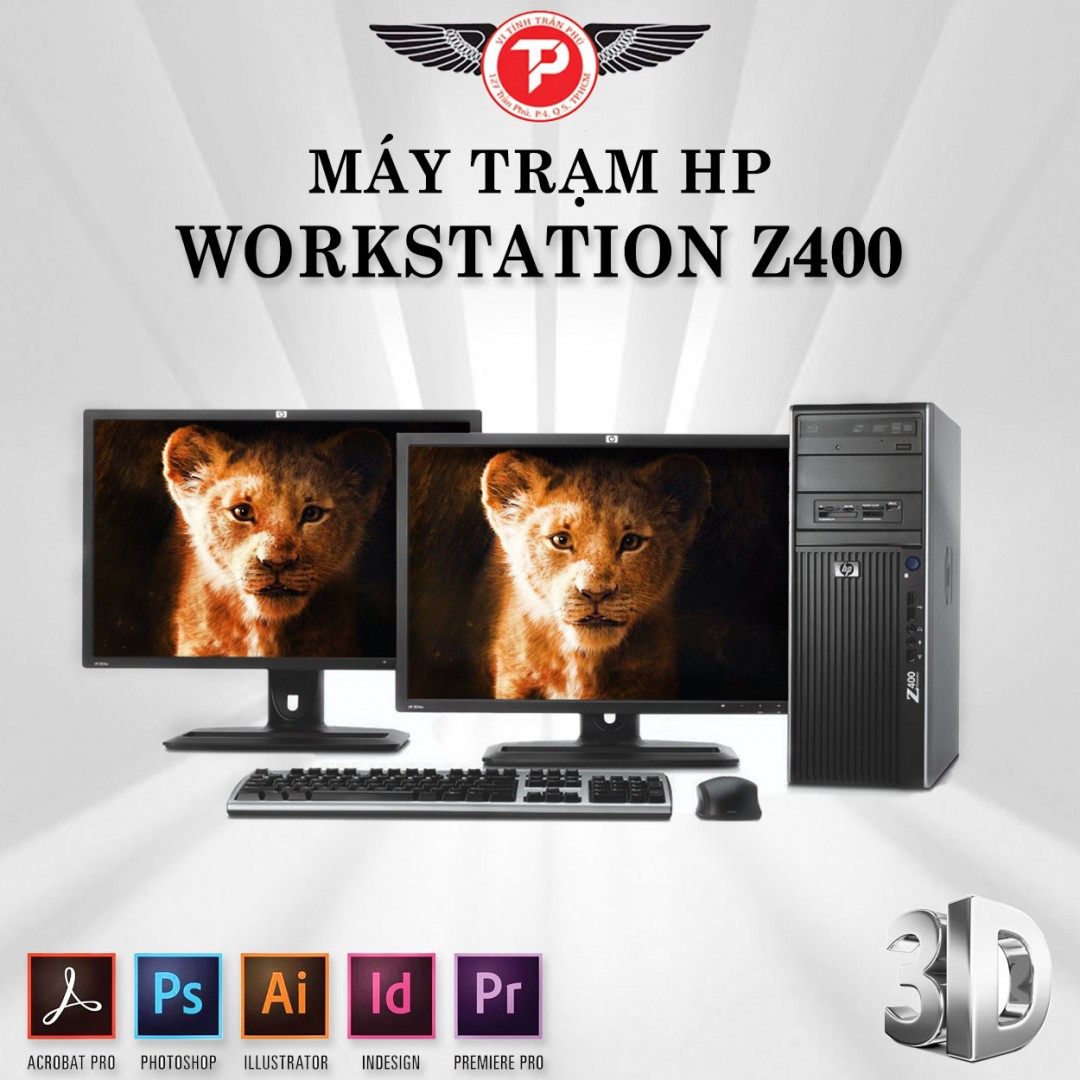 Máy Bộ HP Workstation Z400 – Cấu Hình 2