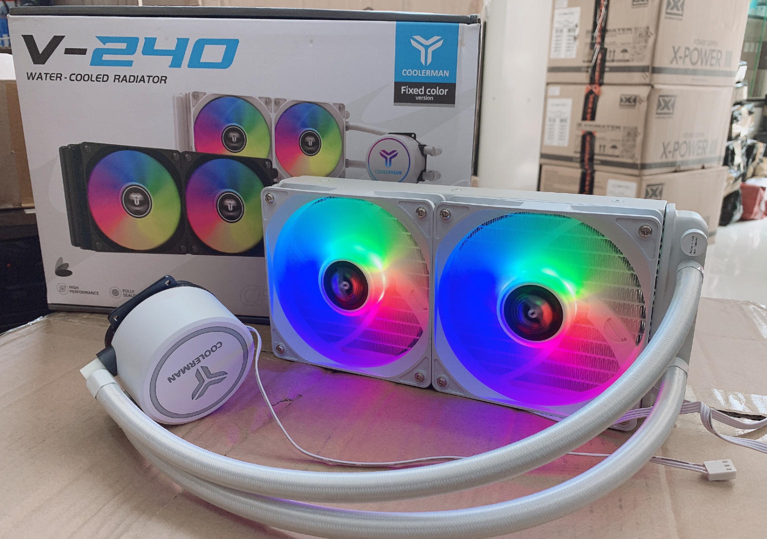 Tản nước AIO Coolerman V240