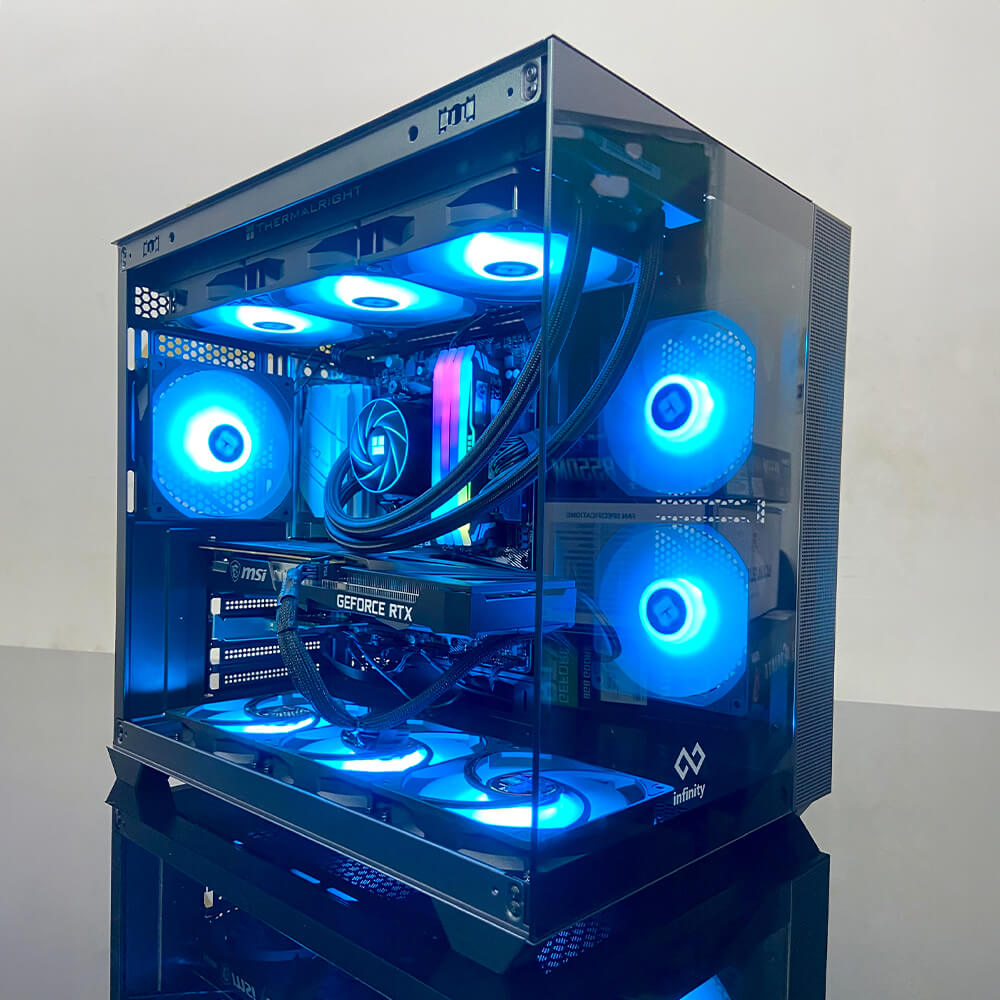 Vỏ Case Bể Cá Infinity Cube A – ATX Gaming Chassis