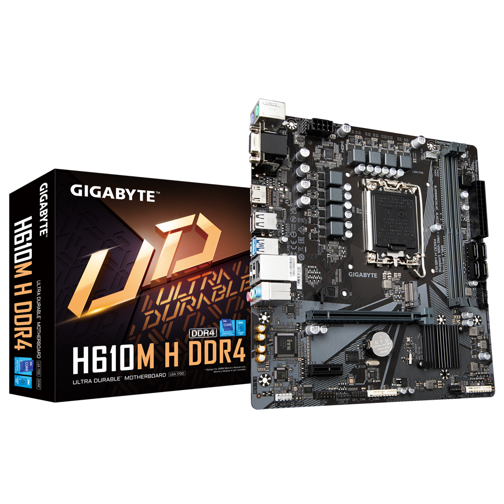 Mainboard Gigabyte H610M-H Chính Hãng New Full Box