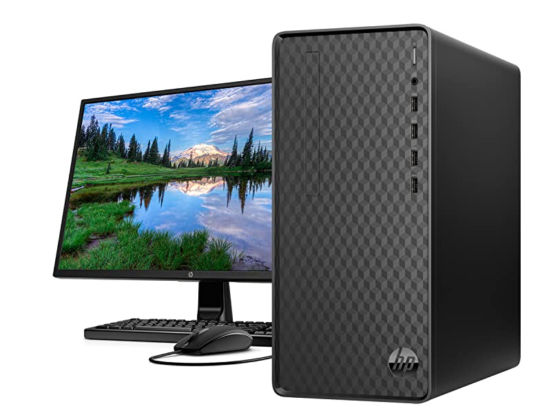 Máy Bàn HP M01-F3005d New Box,Core i7-13700,8GB, RAM,256GB SSD,Intel Graphics,Wlan ax+BT,USB Keyboard & Mouse,Win11 Home 64,Dark Black