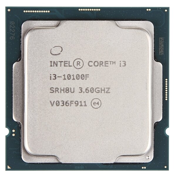 CPU Intel Core I3 10100F | LGA1200, Turbo 4.30 GHz, 4C/8T, 6MB, Tray