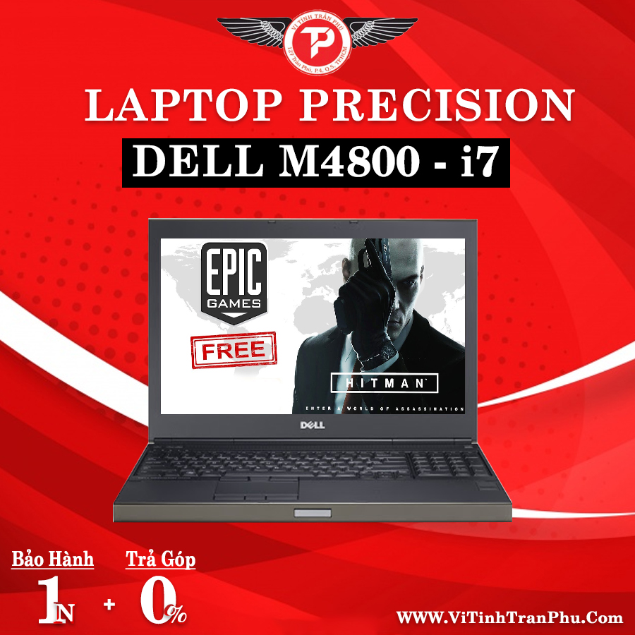 Laptop Dell Precision M4800