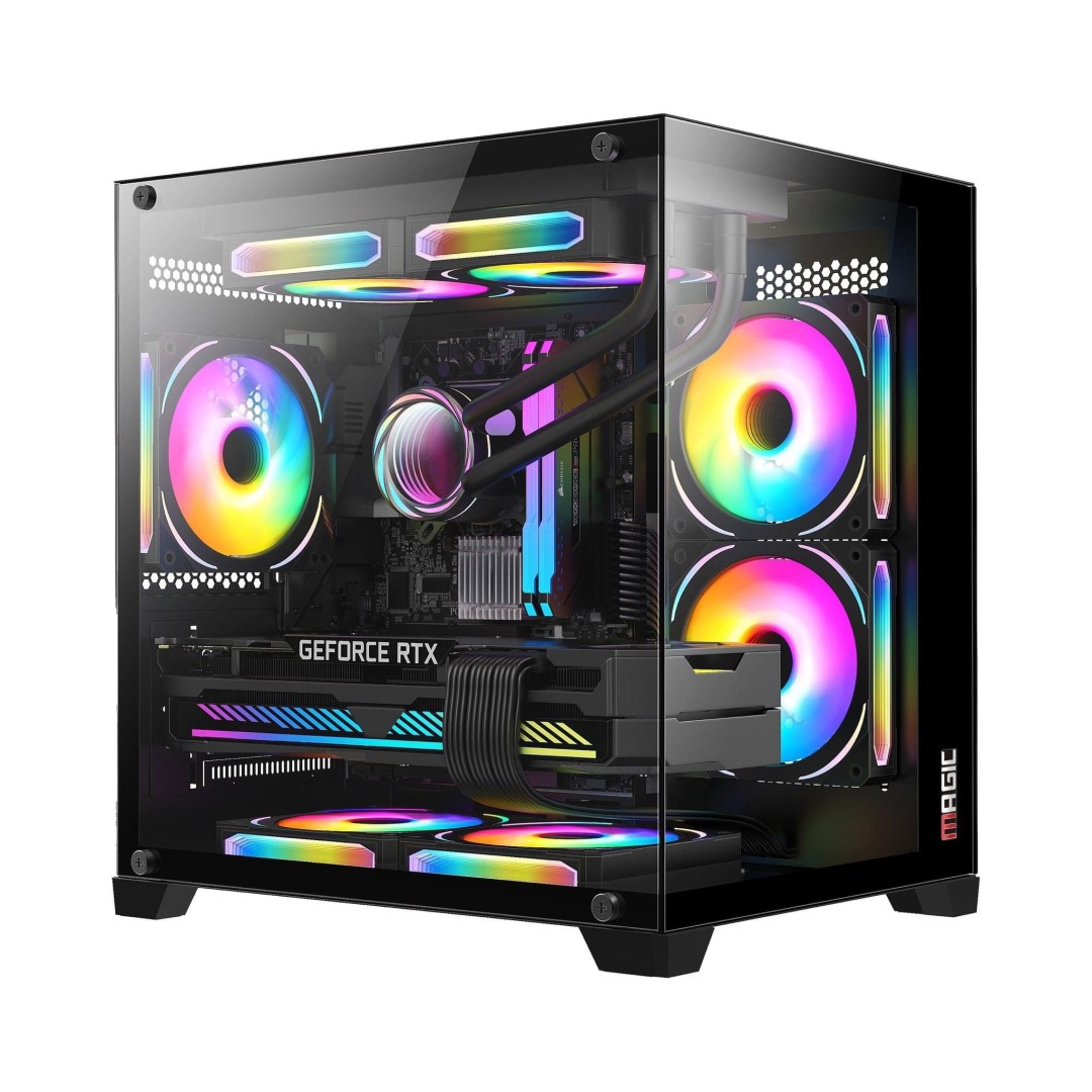 Vỏ Case MAGIC Aqua-M Ultra Plus Black | Full M-ATX