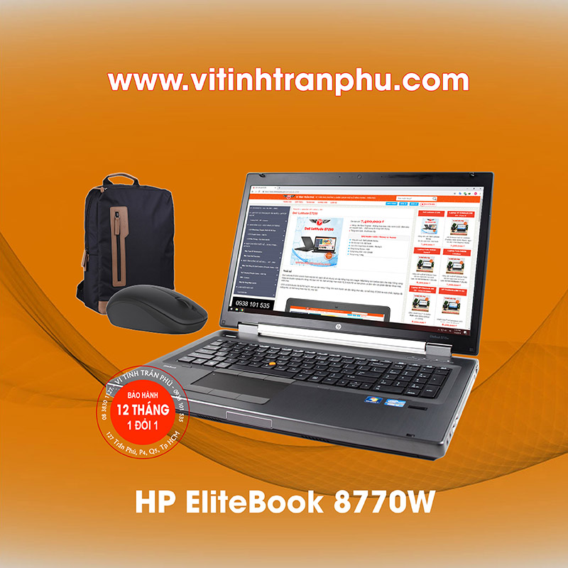 Laptop HP Elitebook 8770w - Core i7