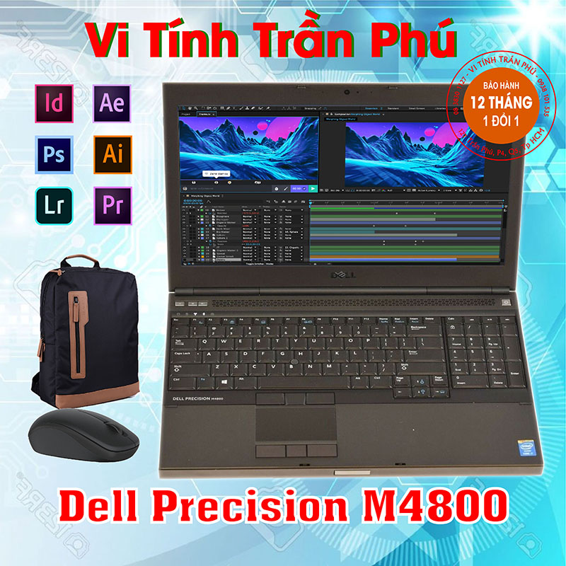Laptop Dell Precision M4800