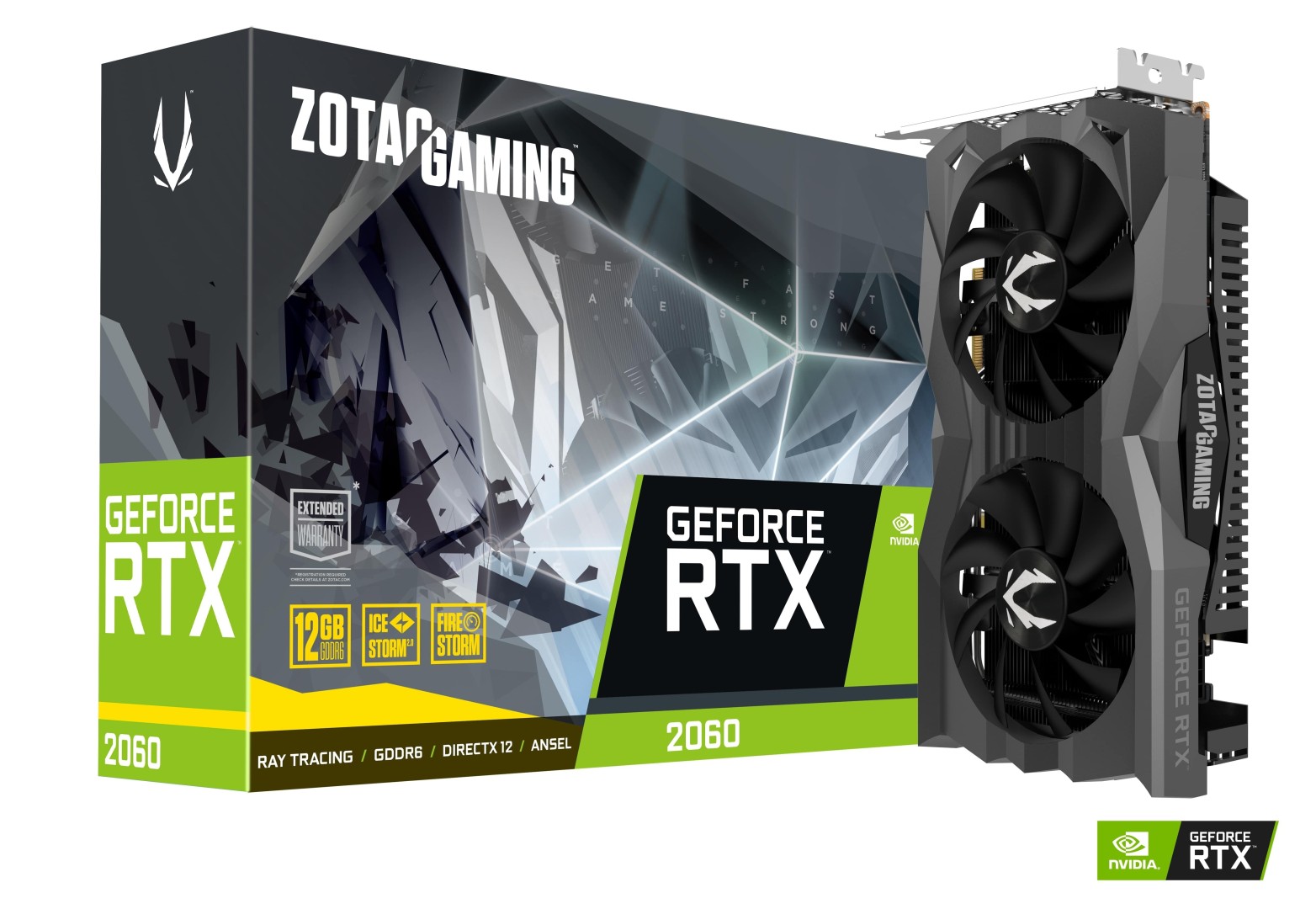 Card Màn Hình ZOTAC GAMING GeForce RTX 2060 Twin 12GB GDDR6