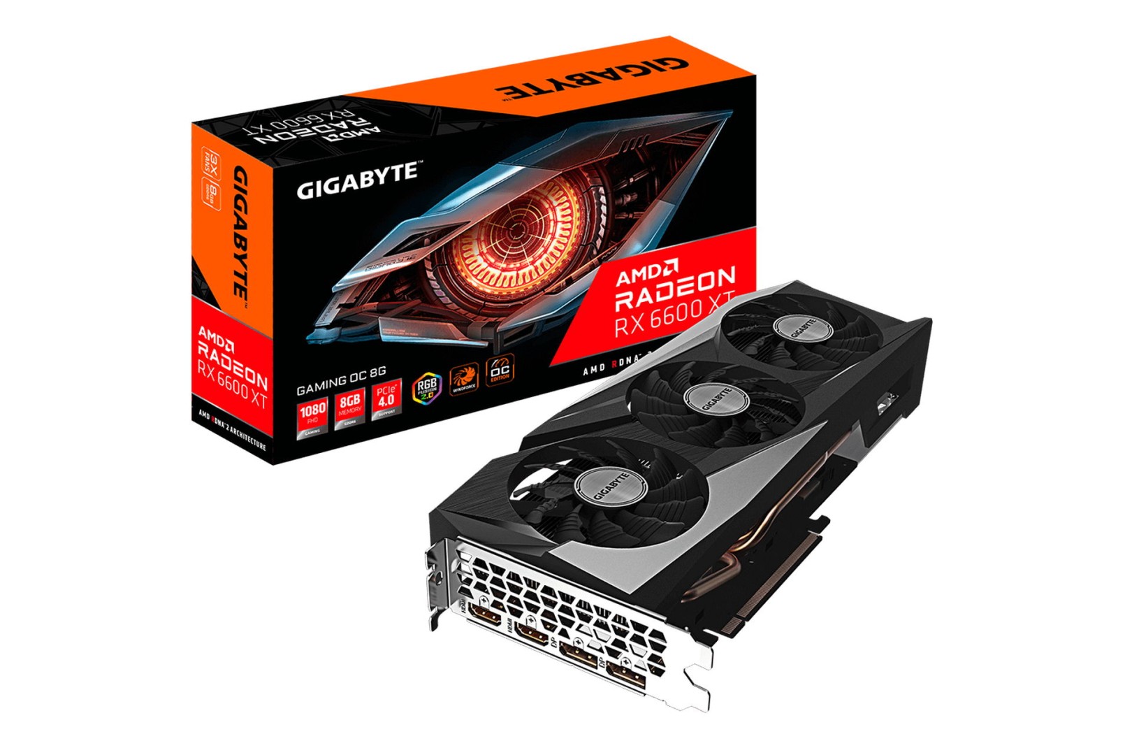 Card màn hình VGA GIGABYTE Radeon RX 6600 EAGLE 8G