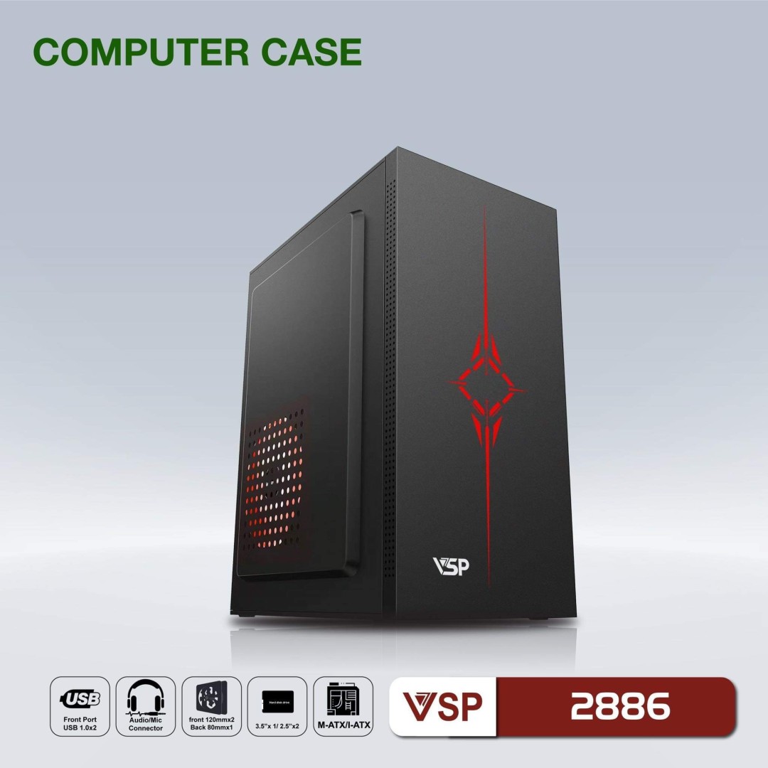 Vỏ Case Máy Tính VSP 2886