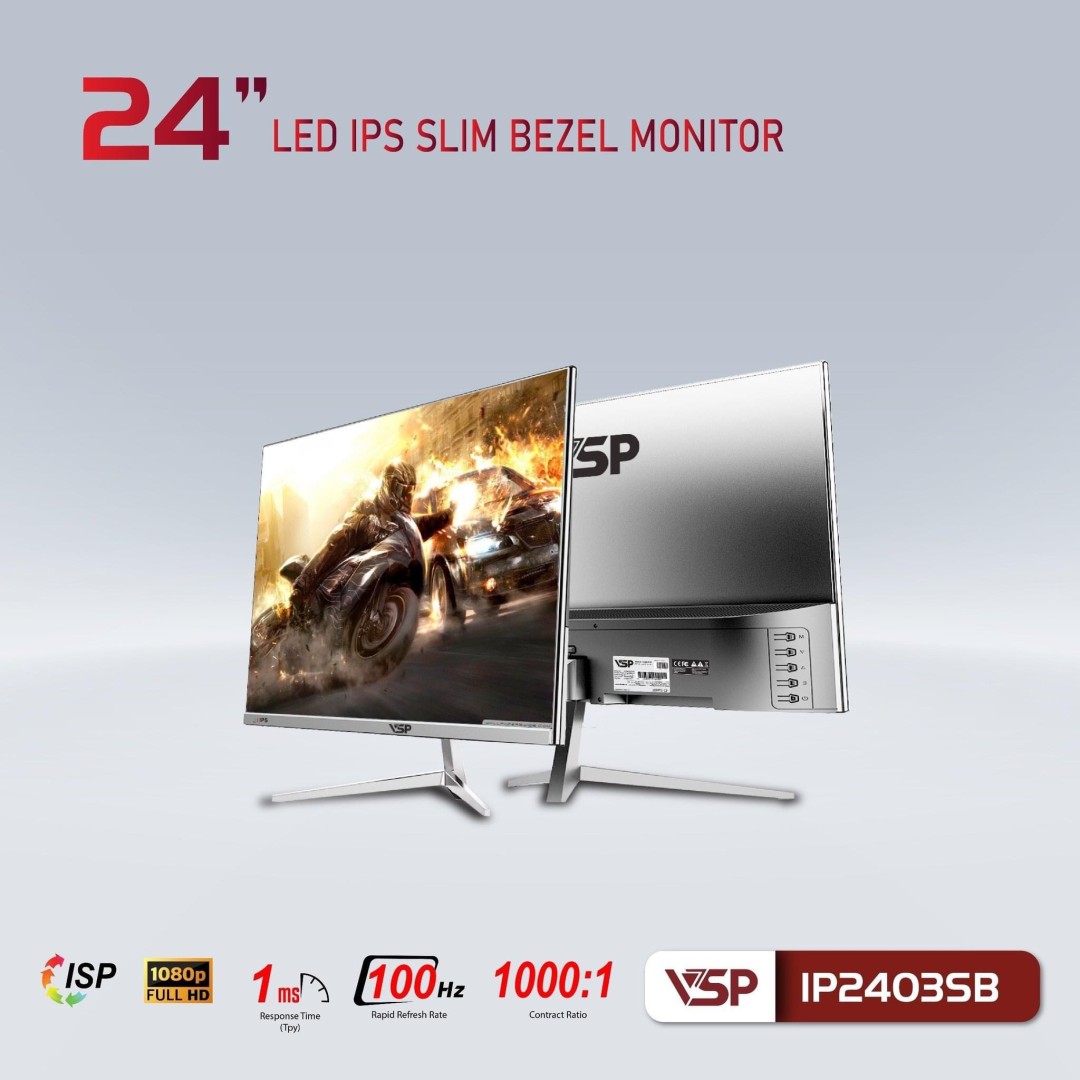 MÀN HÌNH VSP THINKING 24INCH IPS VI24(IP2403SB) 100Hz