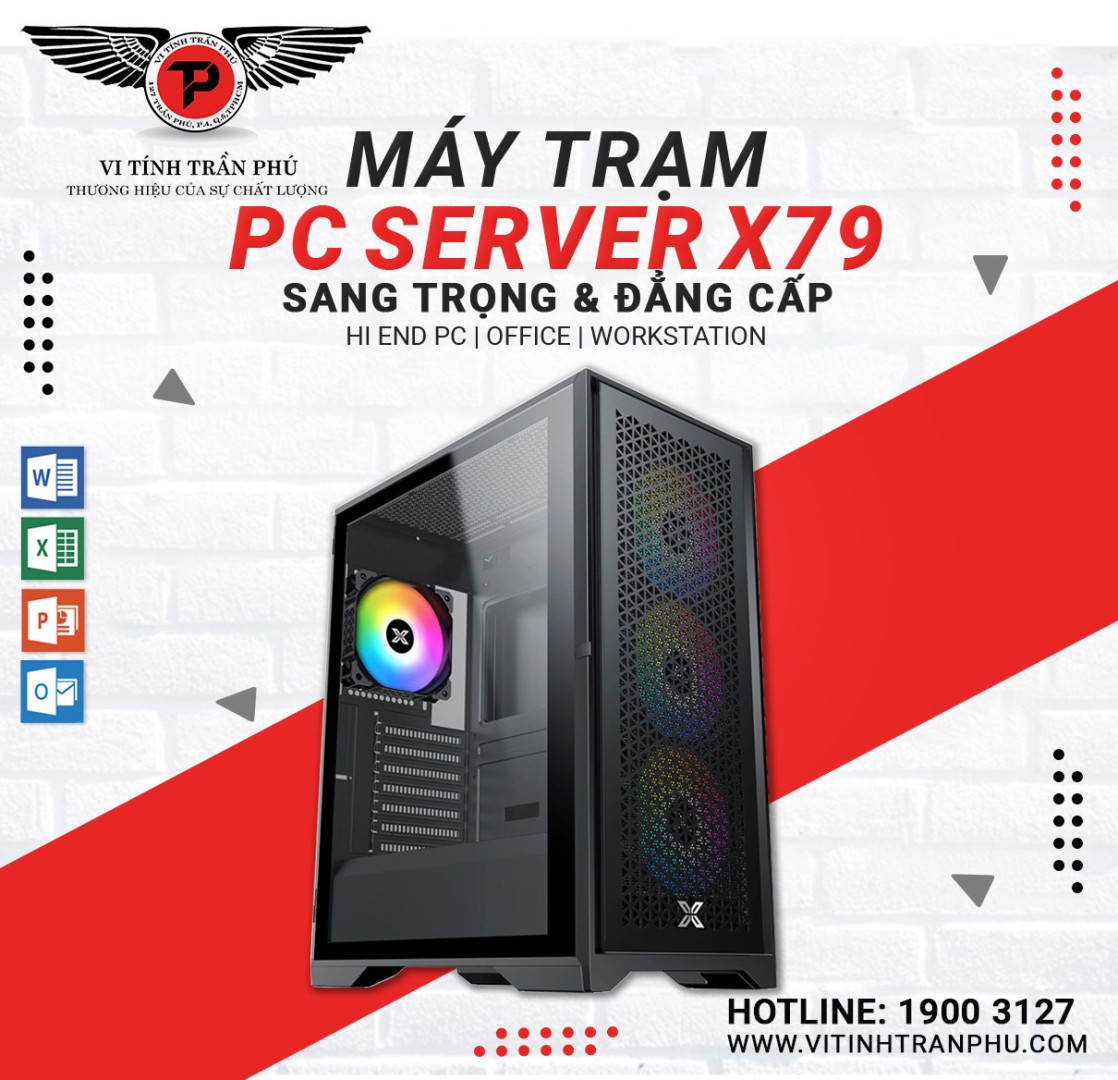 MÁY BỘ GAMING X79 Dual Xeon - Giả Lập - Đồ Họa 3D
