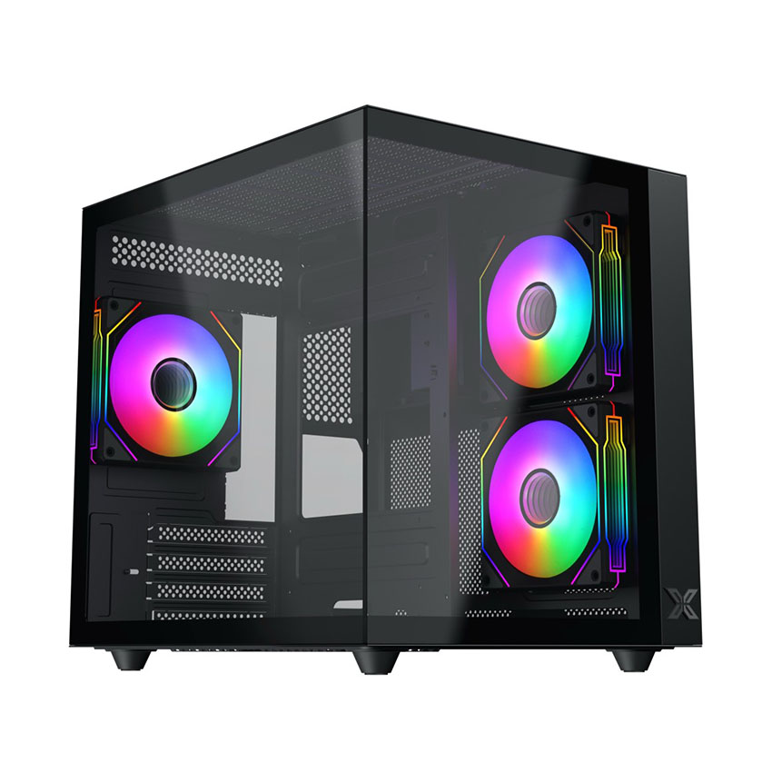 VỎ CASE XIGMATEK AQUA M LITE 3GF (MATX/MID TOWER/MÀU ĐEN)